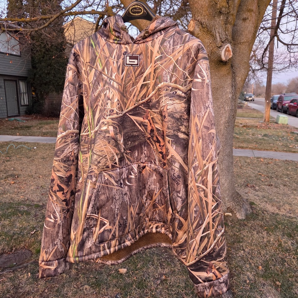 Banded Camo Hoodie for Men